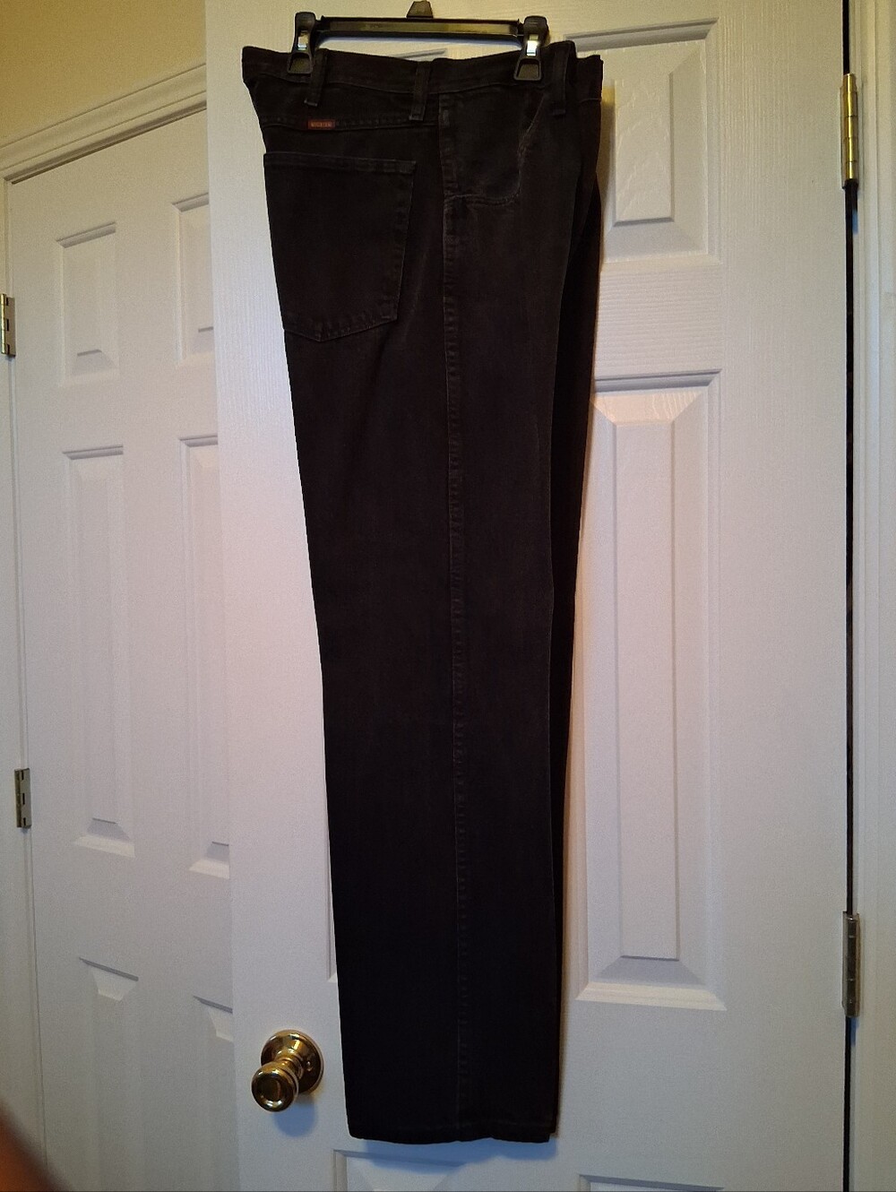 Rustler Men's Straight Jeans in Black